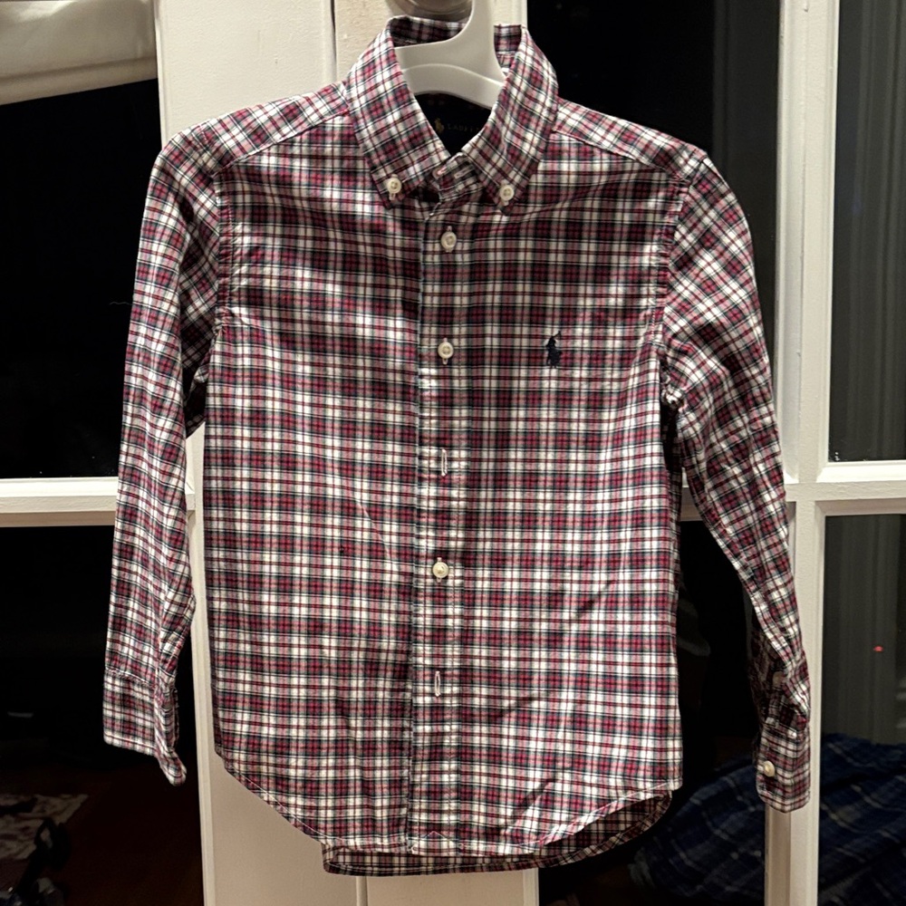 Ralph Lauren Red Plaid Shirt